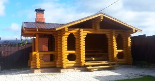 Строительство дома из бревна под ключ Шатура цены от 10563 руб.