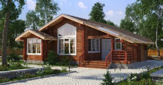 Строительство из двойного бруса под ключ Шатура цены от 13073 руб.