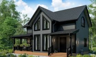 Проекты каркасных домов с террасой от 3661 рублей | Строй-Штр